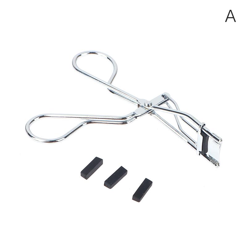 Clip Eyelash Cosmetic Professional Stainless Steel Eyelash Curler Mini Partial Eye Lashes Curling Makeup Tools Accessories