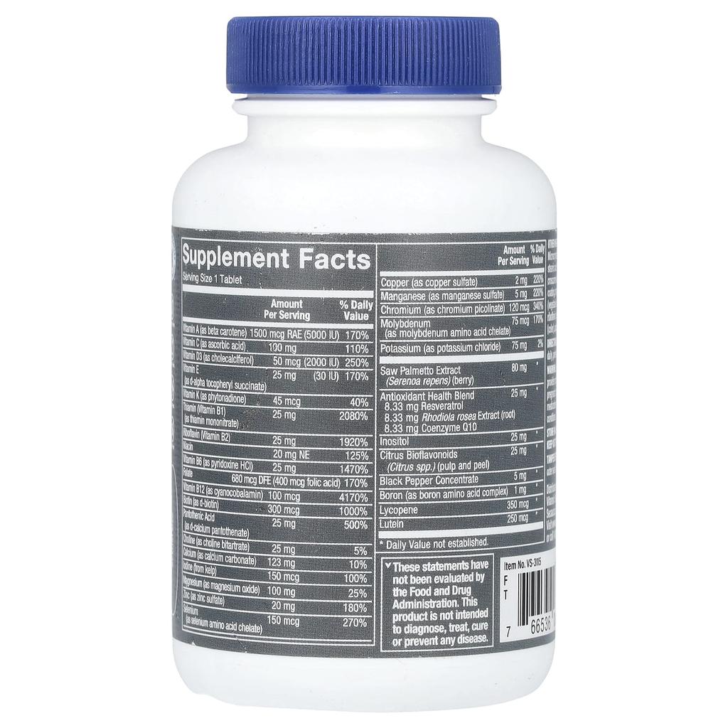 the Vitamin Shoppe One Daily Men's, 60 Tablets