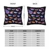 Shark Day Marine Life Square Pillowcase Polyester Linen Velvet Pattern Zip Decorative Throw Pillow Case Sofa Cushion Cover 45X45
