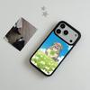 Чехол для телефона T-Totoro C-Cute Anime для IPhone 17 Air 16 15 14 Plus 13 12 11 Pro Max Двухцветный Жесткий ПК Модный Защитный Чехол