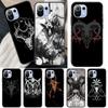 Satanic Scary Skull For POCO F3 F1 M3 M4 X3 Pro GT X4 Pro Phone Case For Xiaomi Mi 11 Lite 12 11T Pro Cover