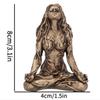 Outdoor Trinkets Outdoor Decoration Resin Durable Carefully Crafted Household Products Mini Gaia Statue Goddess Crafts Gaia Mini