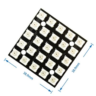 WS2812 LED 5050 RGB 5x5 5*5 25 светодиодная матрица для Arduino