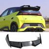 Крыло на крышу автомобиля для BYD Dolphin Mini Spoiler Seagull EV 2025 2024 Black Carbon Surface Tail Fin Decoration Accessories
