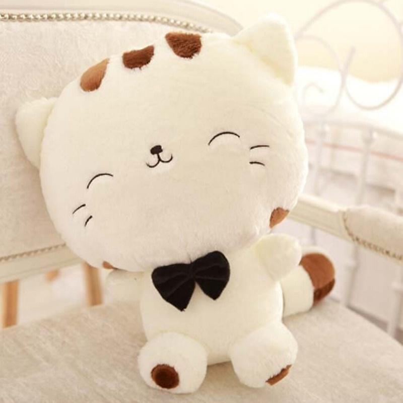 New Cute Cratoon Plush Toys Big Face Cat Doll Rice Balls Cat Lovely Gift