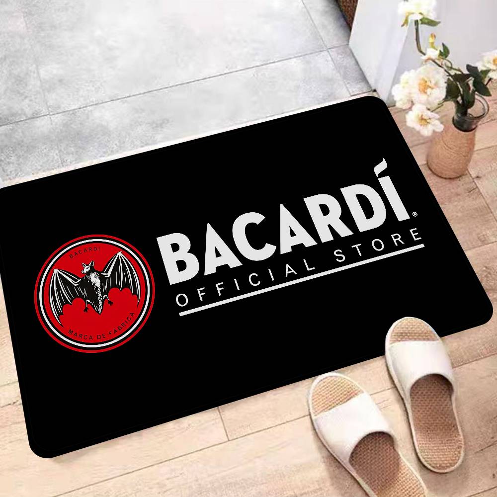 Bacardis Beer Bathroom Mat Kids Room Bedroom Decoration Balcony Anti-Slip Doormat Living Room Welcome Rug