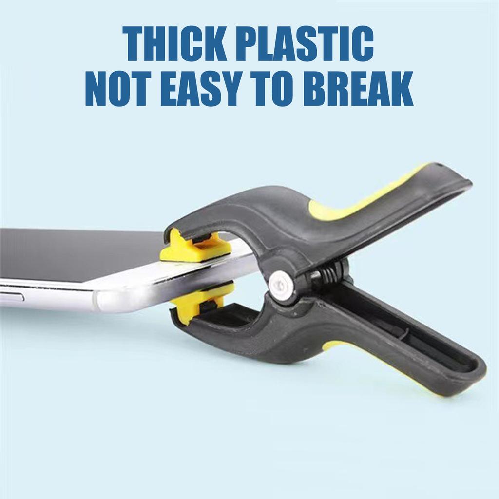 10pcs Professional Sturdy Plastic Spring Clamp for Craft Supplies and Backdrops Photography Home Improvement Tool