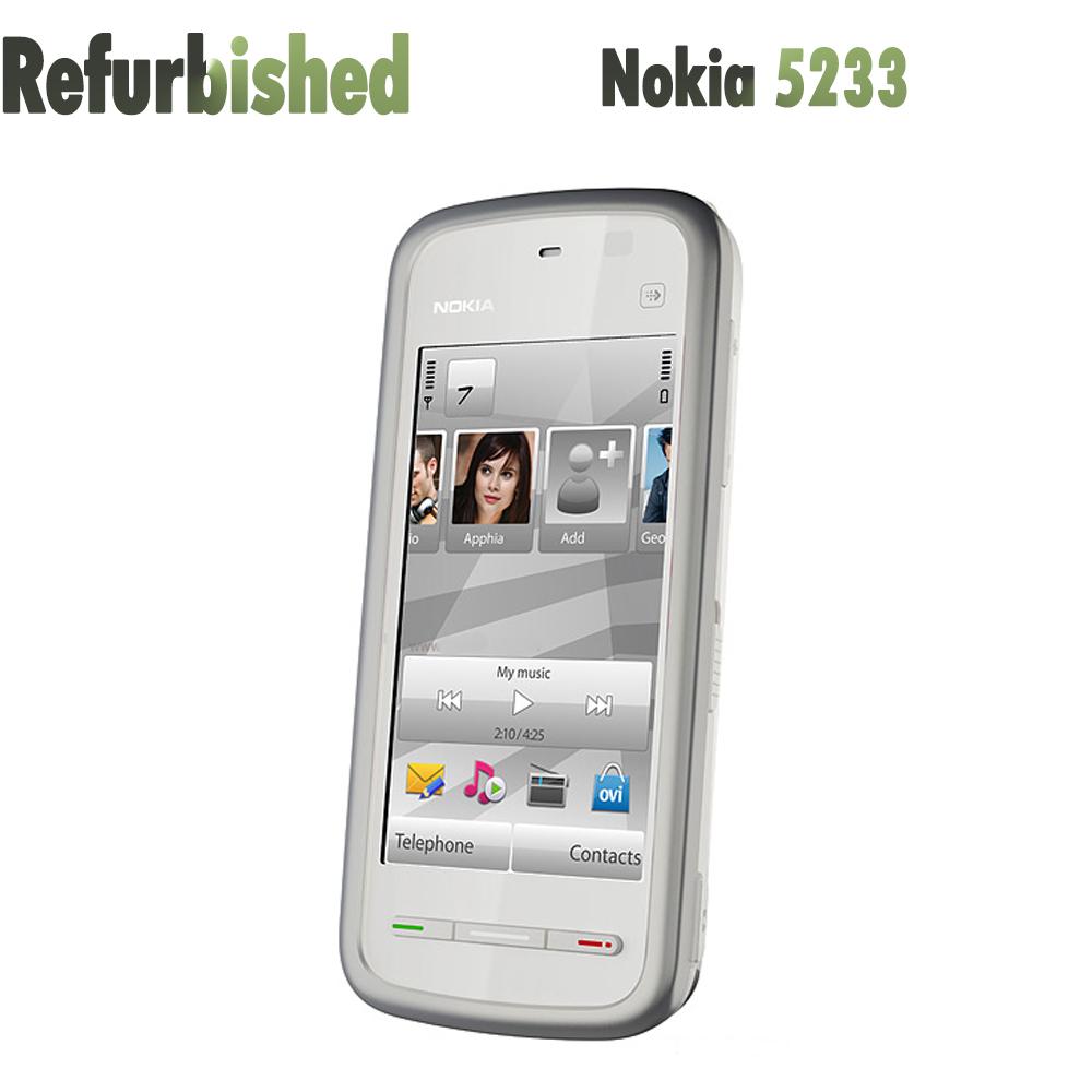 90% New Refurbished Nokia Original Nokia 5233 Mobile Phone