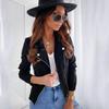 Женская модная кожаная куртка на шнуровке Slim Fit весна осень мотоциклетная куртка куртка на молнии