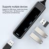 Портативный USB-хаб Адаптер высокоскоростной передачи Док-станция 5-в-1 USB Type-C к