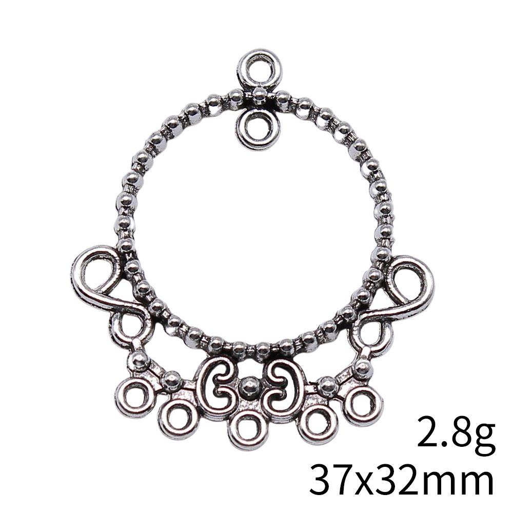 NewArrivals Jewelry Findings Angel Dream Catcher Earring Connector Accessories Parts Women's Bag Accessories For Women