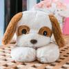 Мягкая плюшевая игрушка-подушка для щенка для позирования или сидячая кукла, украшение для дома, подарок на день рождения