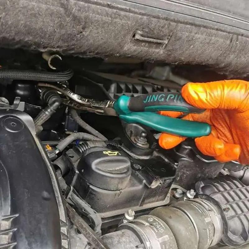 Fuel Pipe Joint Pliers Filter Caliper Oil Tubing Connector Disassembly Tools Quick Removal Pliers Clamp Repair