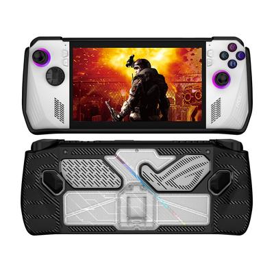Игровая консоль Полная защита TPU PC Рамка игровой консоли с кронштейном Ударопрочные Сменные аксессуары для Asus Rog Ally