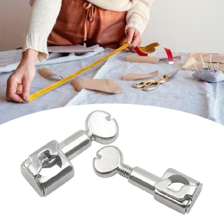 6 шт. Металлические зажимы для игл швейной машины с винтом для бытовой швейной машины, аксессуар