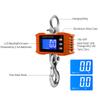 Digital Hanging Scale with Remote Control 1000kg/ 2204lbs Portable Heavy Duty Crane Scale LCD