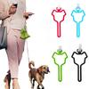 Dog Poop Bags Hands-free Clip Traction Rope Toilet Bag Dispenser Dog Poop Bag Dispenser Holder Cleaning Supplies Cat Supplies