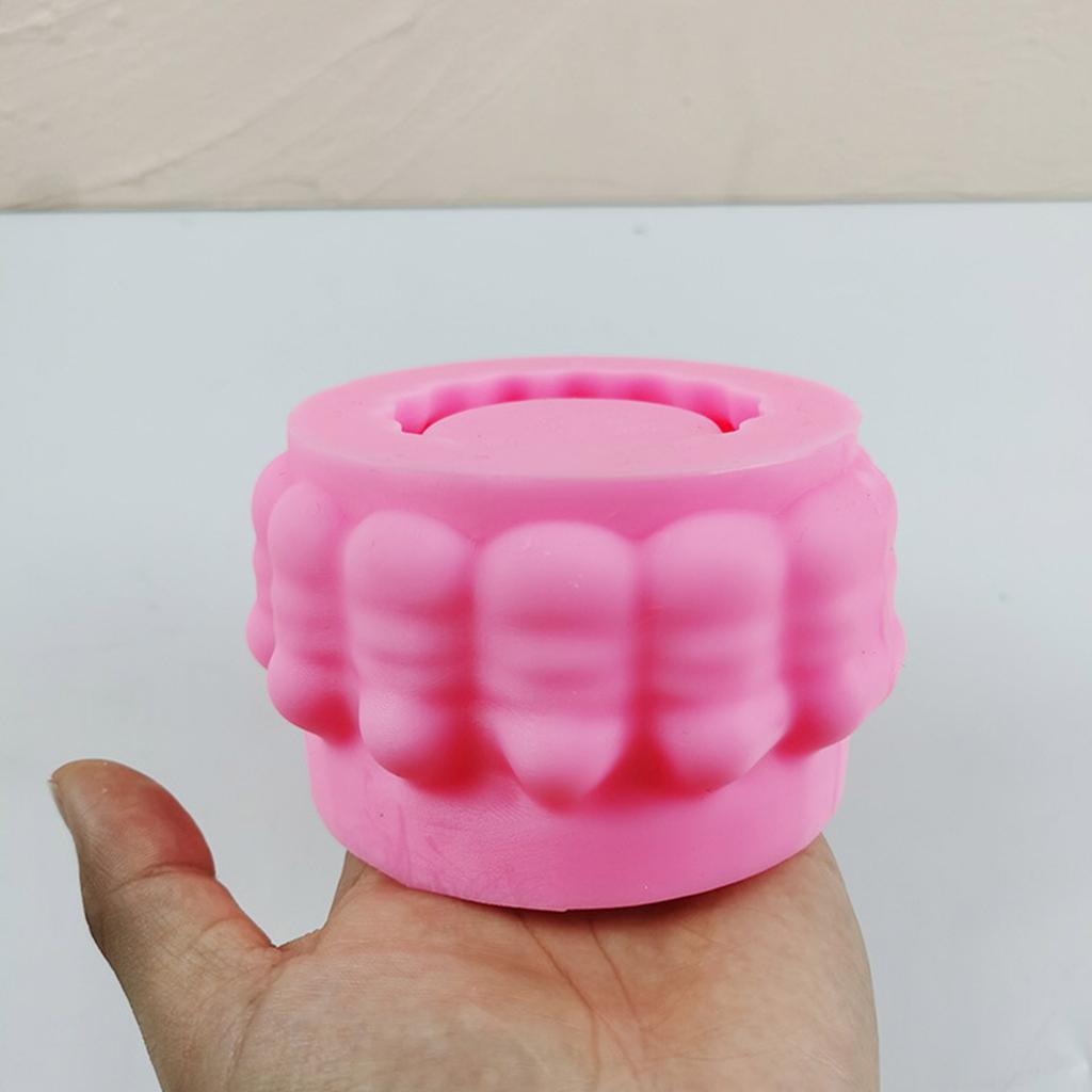 Многоликий цветочный горшок, силиконовая форма, форма для лица, ваза, форма для эпоксидной смолы, сочный горшок для цветов, держатель для цементной ручки, форма для изготовления