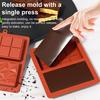 1/2/3 шт. Силиконовая форма для шоколада Глубокая Дубайская Толстая плитка для начинки Большая форма для конфет и торта для начиненной плитки