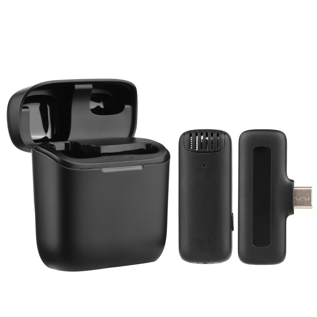 Портативная беспроводная микрофонная система OneTriggerTwo с 1 приемником и 2 микрофонами-клипонами, 20 м