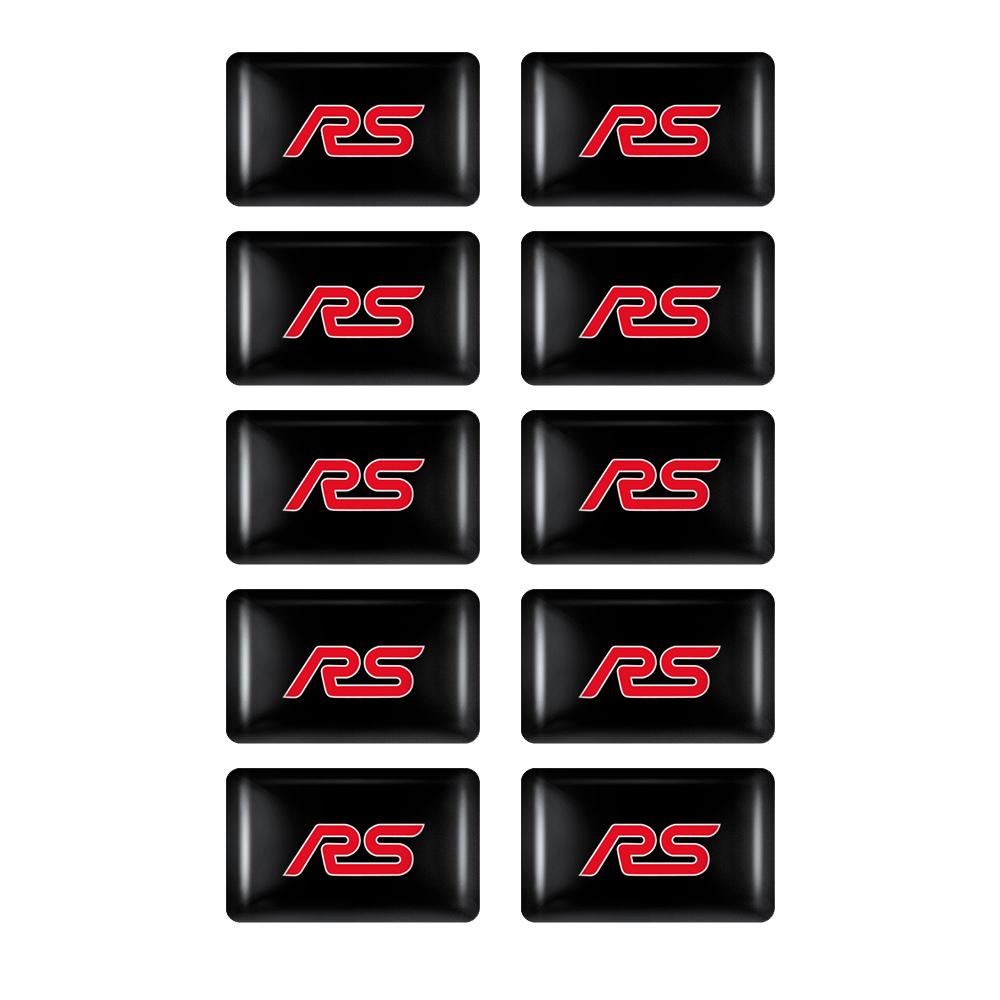 AKN1 10/20pcs Car Interior Sticker Home Office School Computer Badges For Ford Ranger Focus Mustang S-MAX Transit Mondeo Fusion Fiest