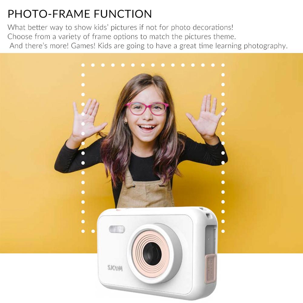 SJCAM FunCam 1080P Детская цифровая камера высокого разрешения Портативная мини-видеокамера с 12-мегапиксельным разрешением