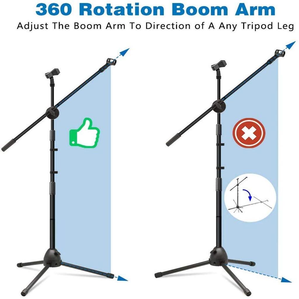Brandless Microphone Stand Boom Foldable MS-01