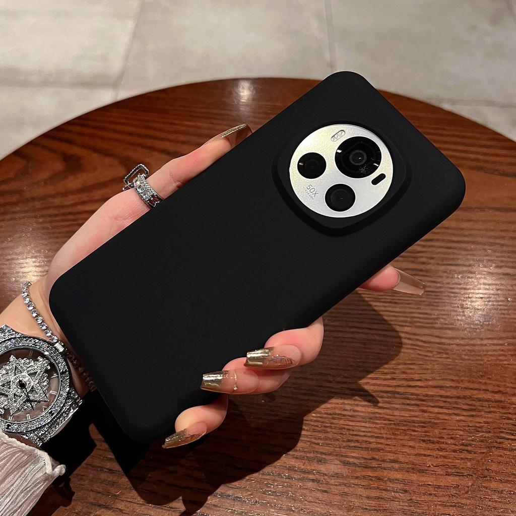 For Honor Magic6 5G Case Skin-Friendly Liquid Silicone+PC Phone Cover