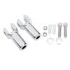 3‑3 8 Inch Passenger Foot Peg Bracket Kit 51039 05 Rugged Reliable Chrome Plated Footpeg Supports Kit for Motorcycle
