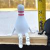 Yousheng Flexible Bowling Buddy Bowling Pin Ball Desk Buddy с шарнирными ножками, 3D-печатный орнамент на тему боулинга, подарки для любителей боулинга