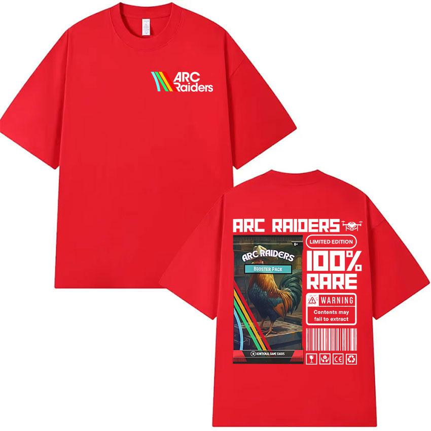 Hot Game Arc Raiders Graphic T Shirt Men Womens Vintage High Quality Fashion Tshirts Casual 100 Cotton Short Sleeve Tshirt