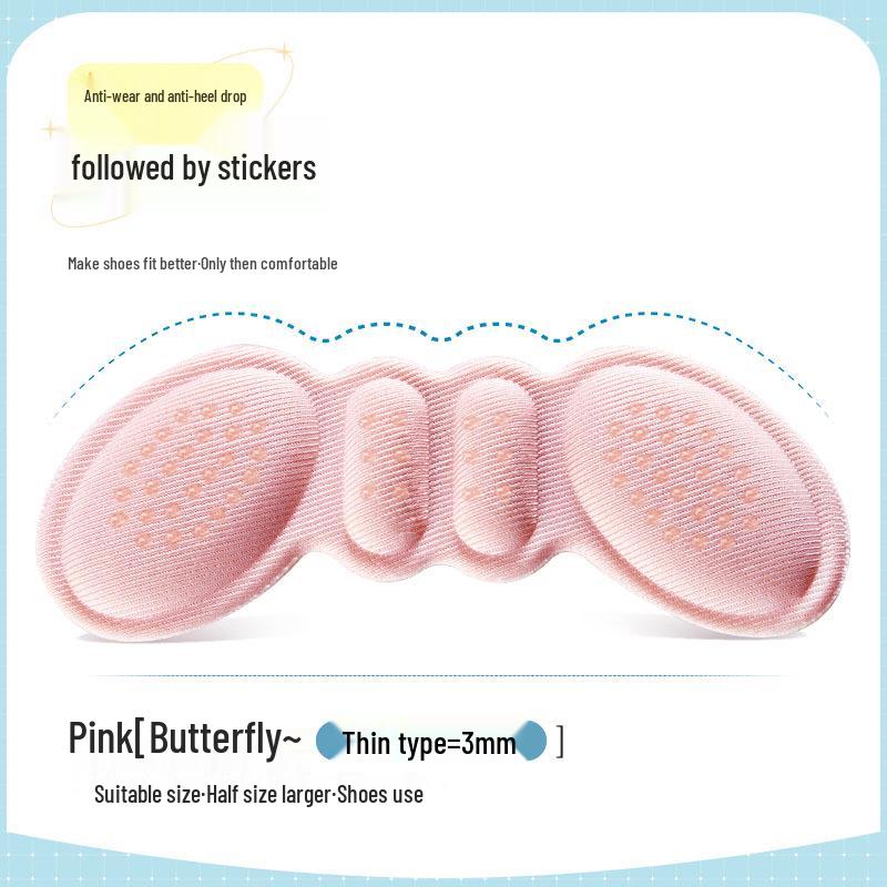 Heel Grips Anti-Slip Pads for Reducing Shoe Size - Anti-Friction Insoles for High Heels