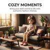 1Pair PU Leather 1/12 Bjd Doll Shoes Shoes Doll BJD Doll PU Shoes Doll PU Leather Shoes  ob11 Doll