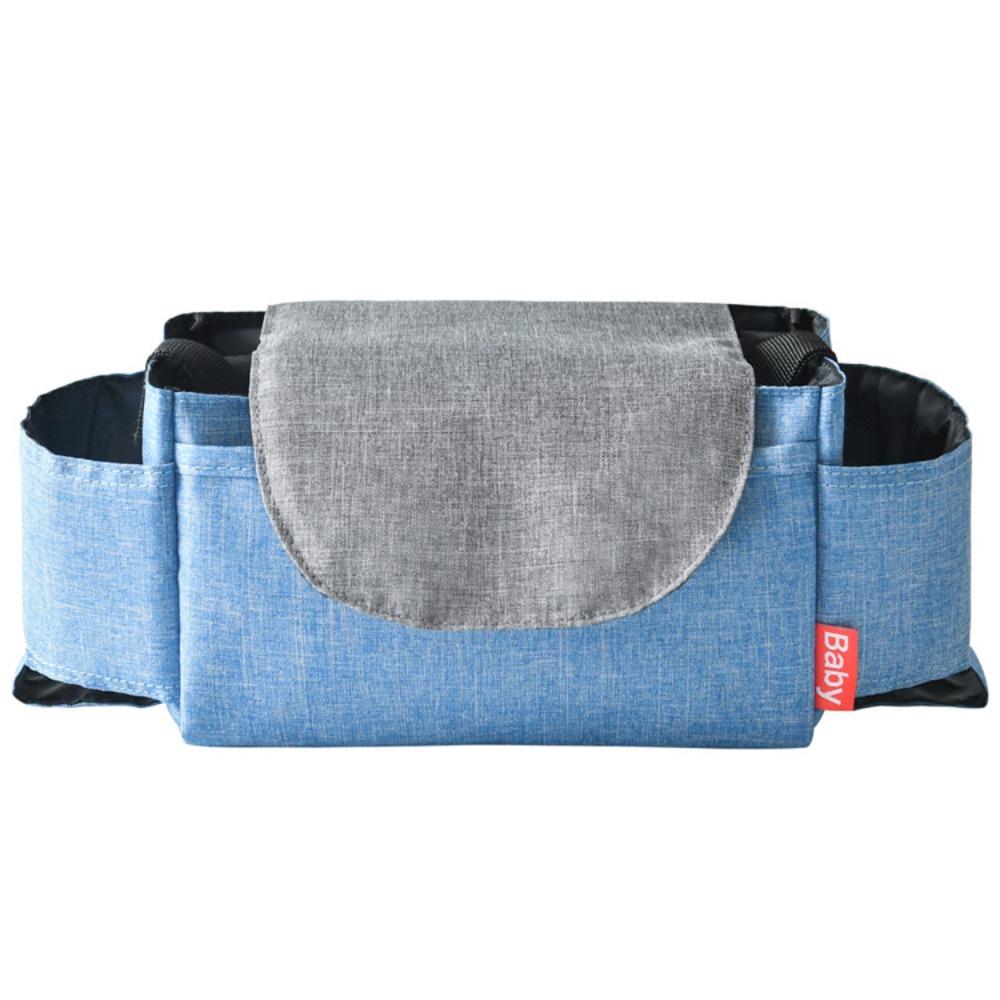 Большая вместительная сумка-органайзер для коляски, сумка для хранения бутылочек для подгузников, сумка для детской коляски