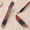 Enjoy Learning 1PC Chinese Calligraphy Brushes Pen Wolf Hair Writing Brush Wooden Handle