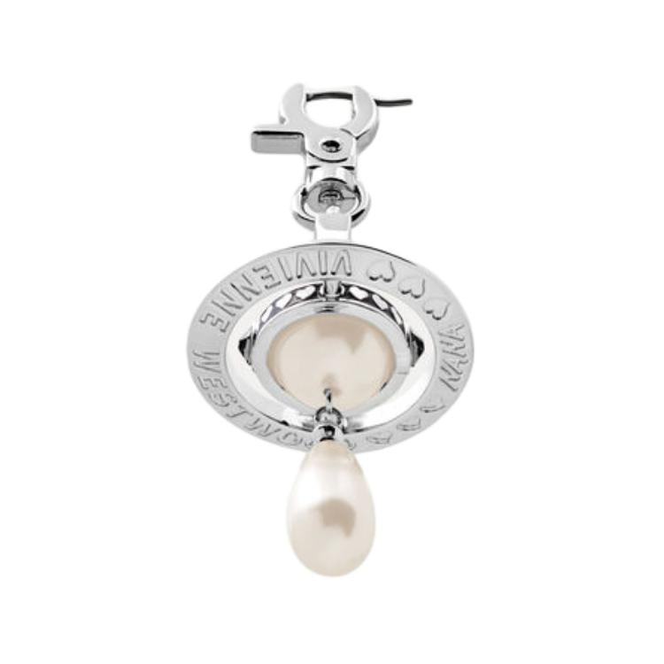 VIVIENNE WESTWOOD Серьги Женские Черные/Серебристые 62020181-02P740