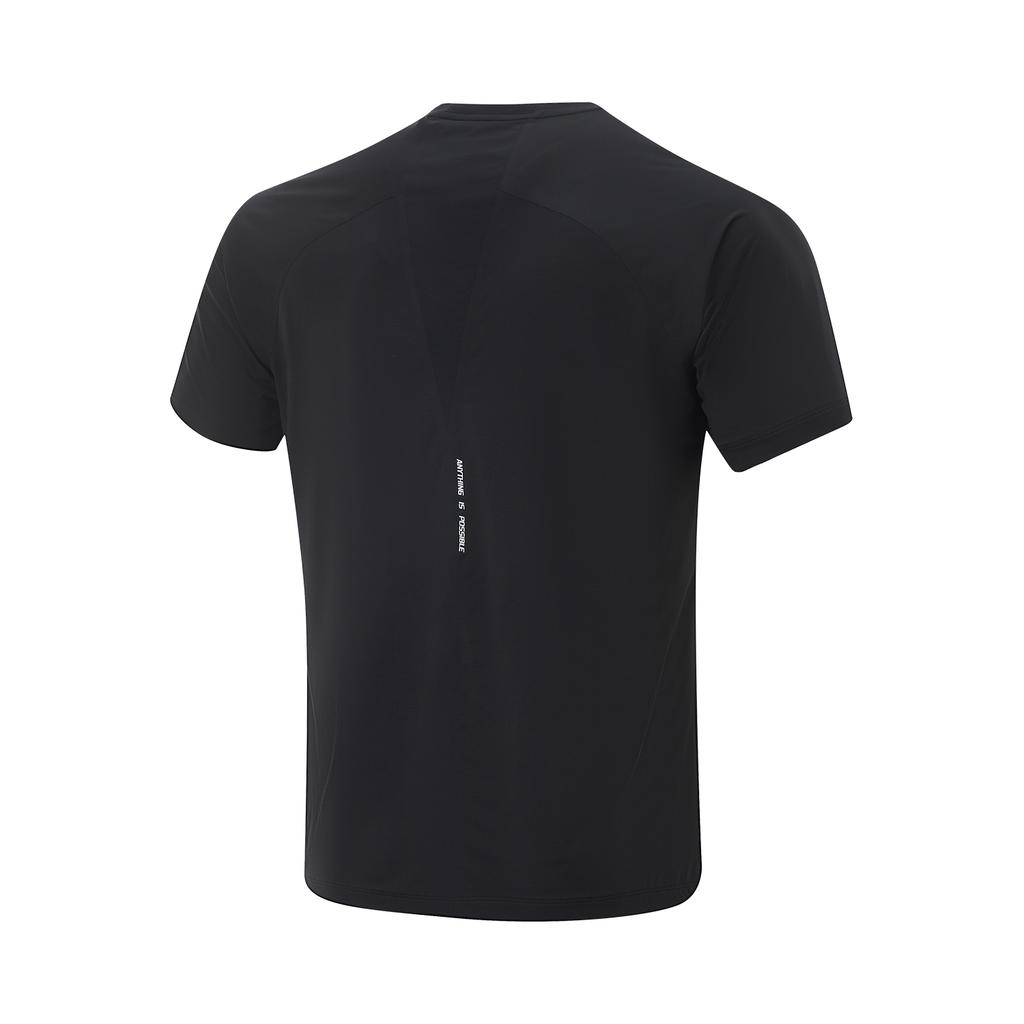 Мужская футболка Li Ning Fitness Series Черная ATSV071-1