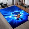 Sonic Style Crystal Velvet Rug, Soft Anti‑Slip Crystal Velvet Carpet for Living Room Bedroom Home Decor