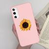 Case for Fundas Samsung Galaxy S20 FE S 20 FE S20FE Case Samsung S20 FE Phone Silicone Flower Cute Soft Back Cover Cases Bumper