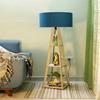 Wooden Furniture Floor Lamp Teak Wood Floor Lamp for Living Room Bedroom