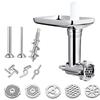 Aluminum Kitchen Meat Grinder Accessories Aid Bench Mixers with Sausage Filling Tube/Food Processor Accessories