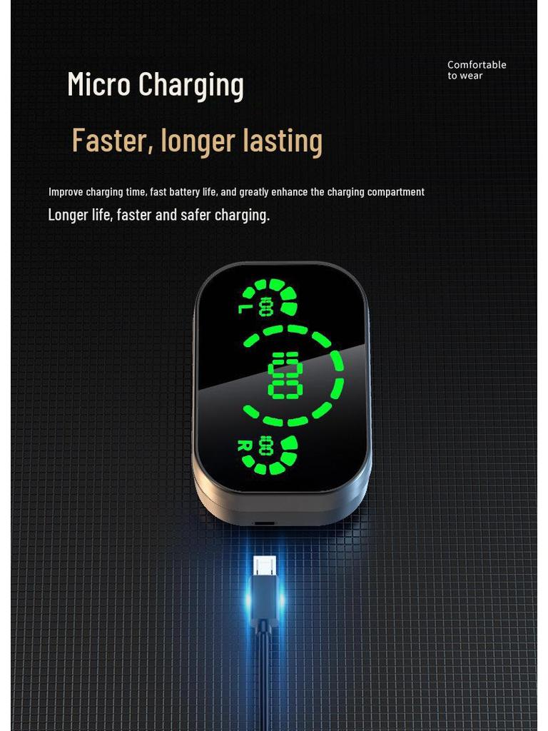 YD03/YD04 Bluetooth TWS наушники-вкладыши с цифровым дисплеем