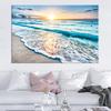 Beach Sunset Wall Art Posters Large Landscape Canvas Painting Print Nordic Wall Decoration Picture For Home Decor