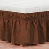 Однотонная эластичная юбка для кровати, подходящая для украшения спальни 90см/100см/150см/200см Кровать