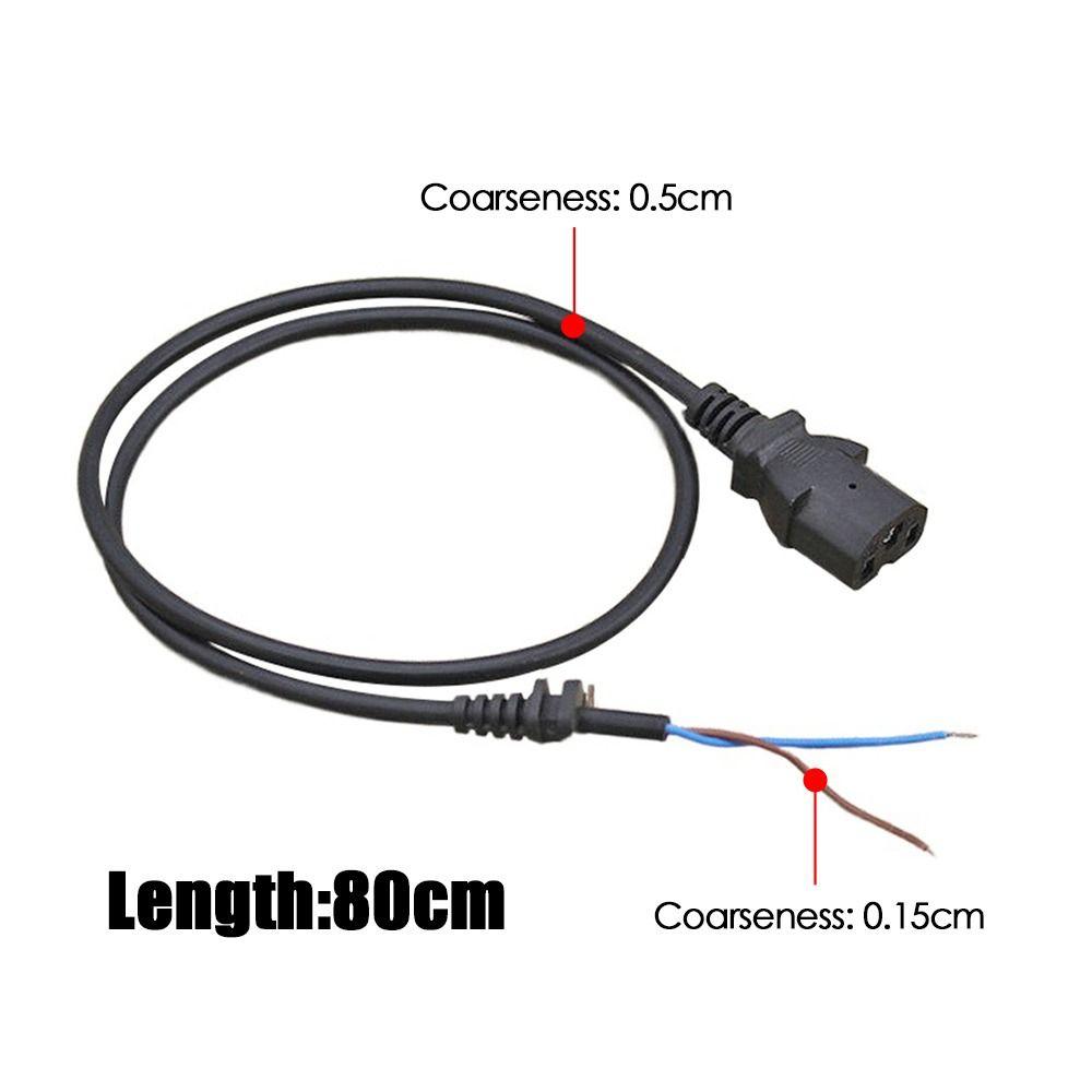 Power Cord Charger Extension Cable Connector E-Bike Motor Cable Electric Bike Parts Power Cable