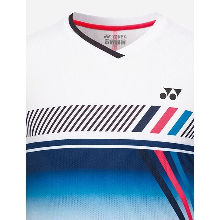 YONEX 241Ts007M Белый Мужская Активная Цветная Игровая Одежда