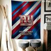 New York Giants Wall Tapestry Aesthetic Wall Hanging Printed Fabric Blanket Decorative Tapestries for Bedroom Living Room Home Decor