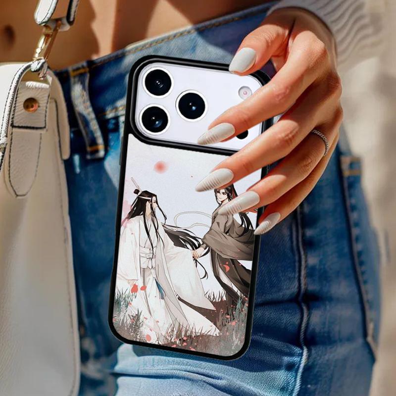 Чехол для телефона Mo Dao Zu Shi Для iPhone 17 Air 14 15 13 12 Max Чехол Для Apple 16e 11 Pro Max Plus Coque