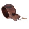 Wood Grain Wooden Camping Cup Hand Made Wood Mug Camping Use Wood Camp Mug  Hot Drinking