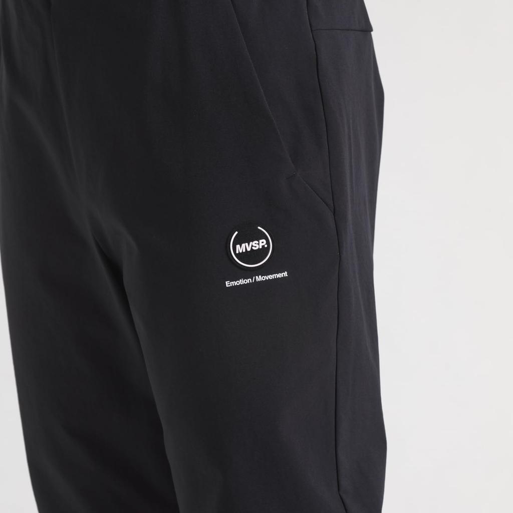 DESCENTE AIRY TRANSFER Брюки зауженного кроя из спанлайка с аутентичным логотипом